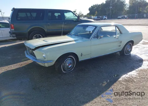 1967 Ford Mustang z USA, uszkodzony, nr VIN 7T01C215255